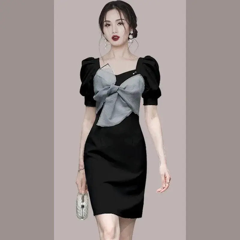 Elegant Sheath Dress For Women Breathable Polyester Summer