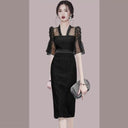 Elegant Lady Sheath Dress: Sophisticated Summer Style