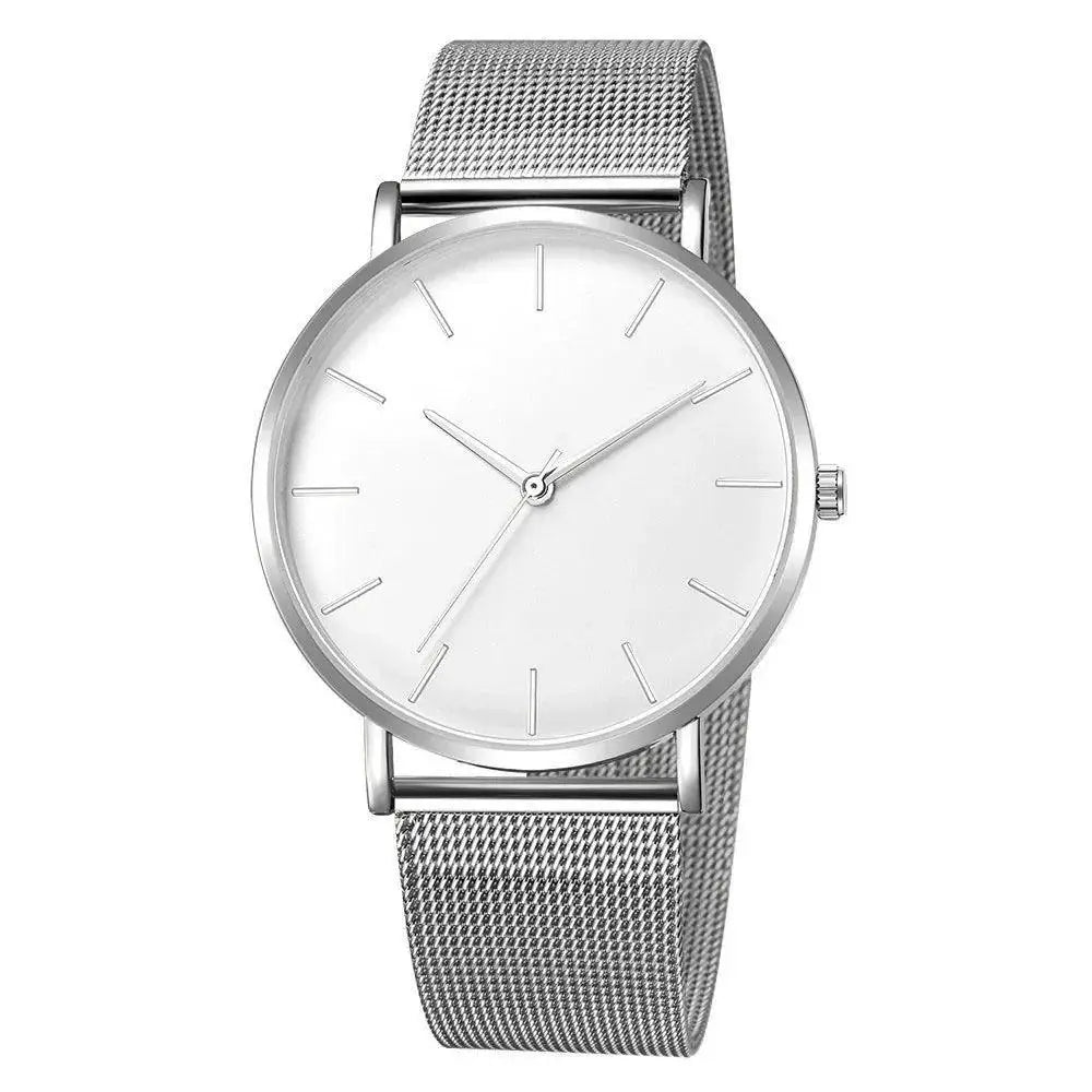 Elegant Mesh Belt Wristwatch For Fashion Enthusiasts Style