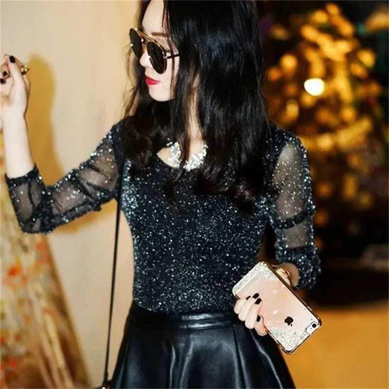 Elegant Mesh Blouse for Summer Style and Chic Comfort