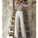 Elegant Open Back Jumpsuit for Weddings