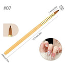 Elegant Precision Nail Art Brushes Set for Smooth Designs