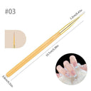 Elegant Precision Nail Art Brushes Set for Smooth Designs