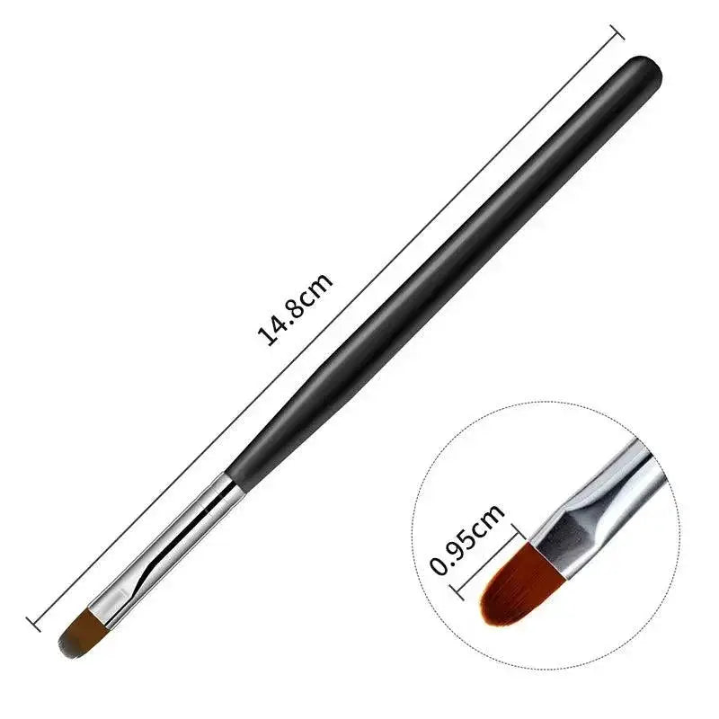 Elegant Precision Nail Art Brushes Set for Smooth Designs