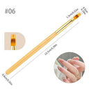 Elegant Precision Nail Art Brushes Set for Smooth Designs