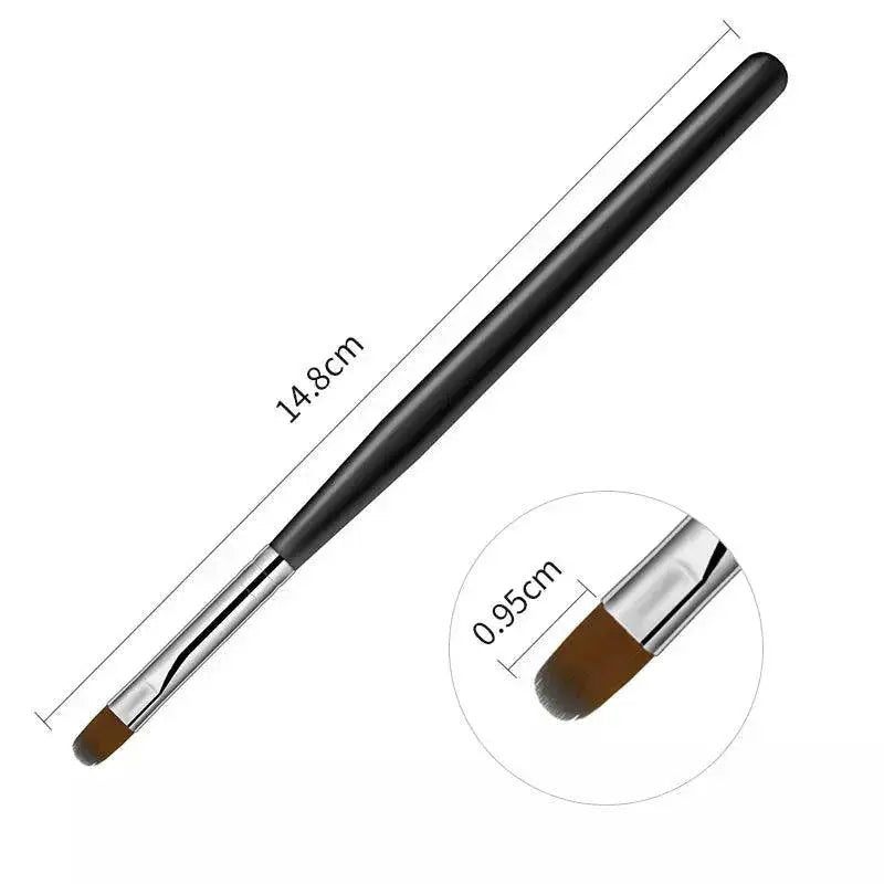Elegant Precision Nail Art Brushes Set for Smooth Designs