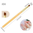 Elegant Precision Nail Art Brushes Set for Smooth Designs