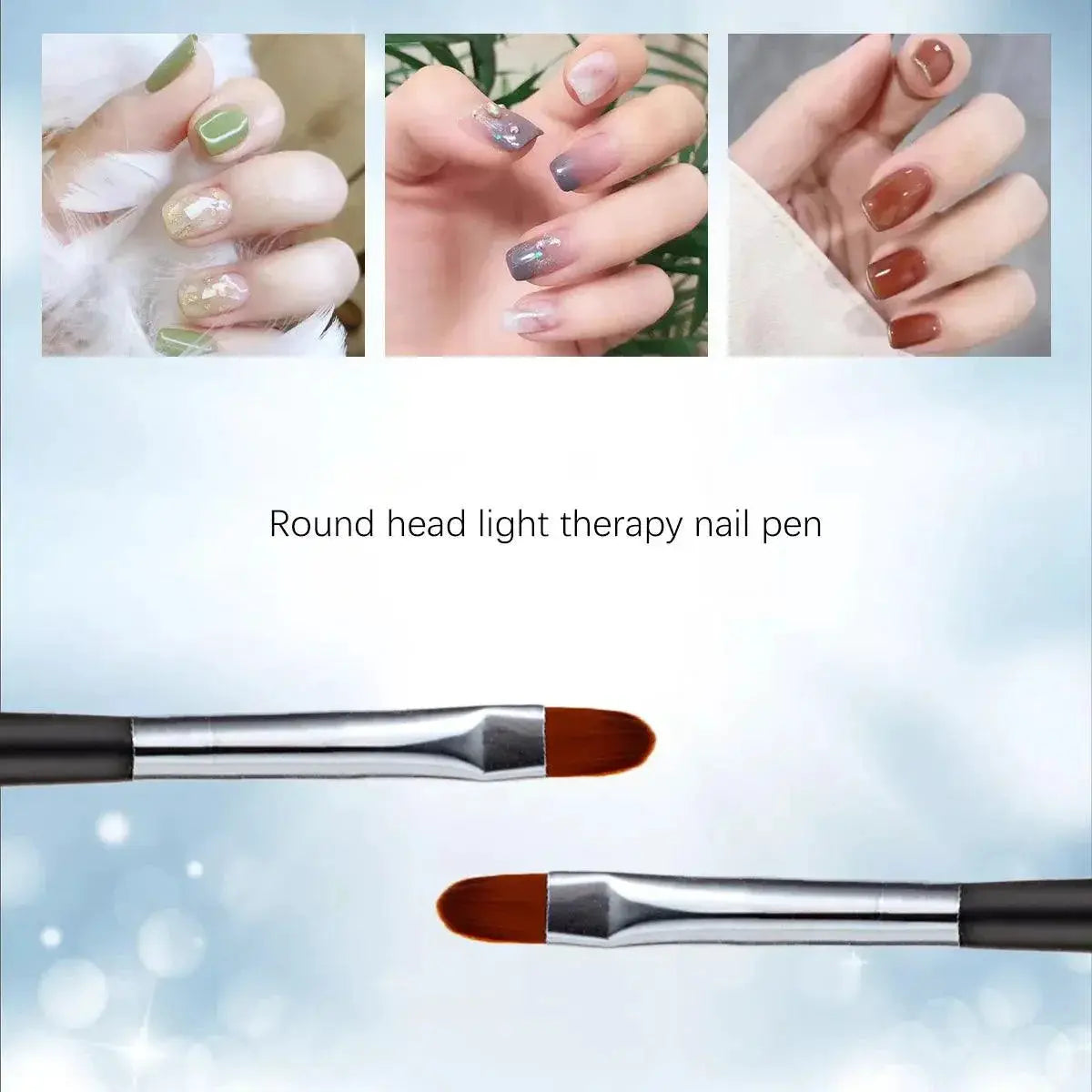 Elegant Precision Nail Art Brushes Set for Smooth Designs