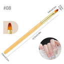 Elegant Precision Nail Art Brushes Set for Smooth Designs