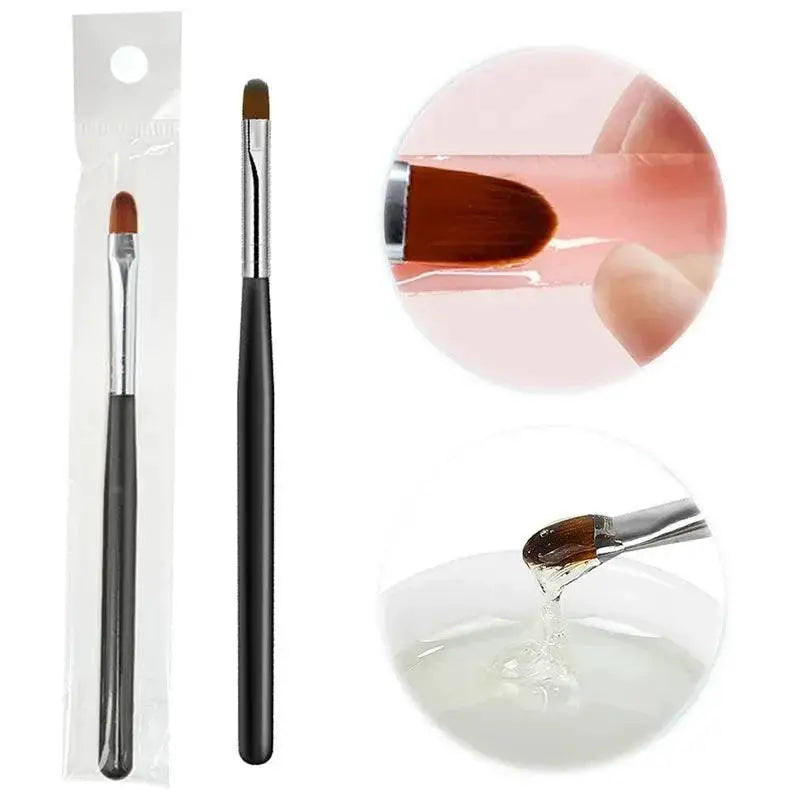 Elegant Precision Nail Art Brushes Set for Smooth Designs