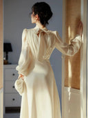 Retro Dress for Women - Elegant Evening
