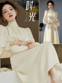 Retro Dress for Women - Elegant Evening