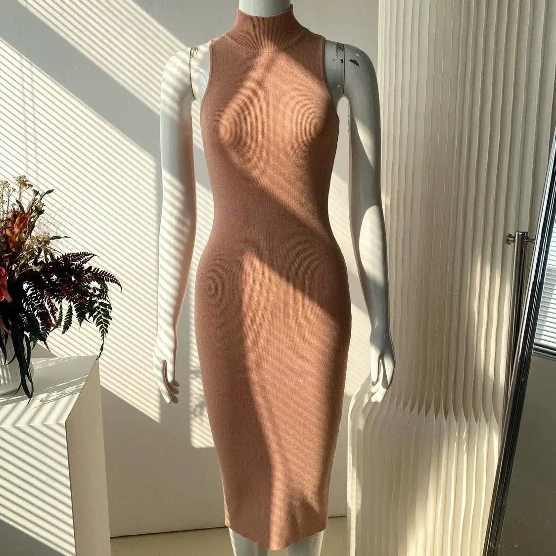 Elegant Retro Off Shoulder Dress Stylish Versatile Statement