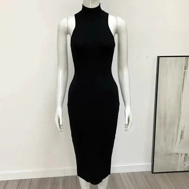 Elegant Retro Off Shoulder Dress Stylish Versatile Statement