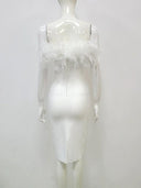 Elegant Rhinestone Bandage Gown for Sparkling Luxury