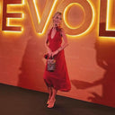 Elegant Roses Dress: Chic Winter Fashion Statement Dress