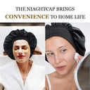 Elegant Satin Hair Care Cap - Premium Night Bonnet for Women