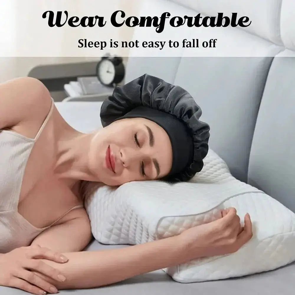 Elegant Satin Hair Care Cap Premium Night Bonnet For Women