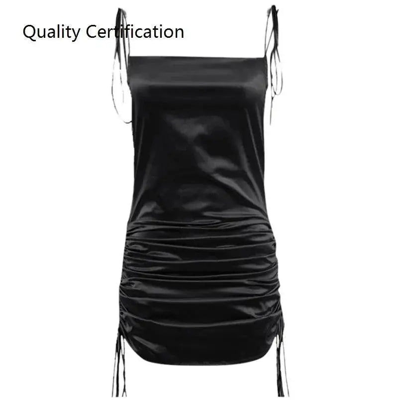 Elegant Sleeveless Pencil Dress Chic Ladies Summer Outfit