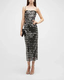 Elegant Sequin Backless Evening Gown Glamorous Dress