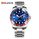 Elegant Stainless Steel Waterproof Mens Watch Luxury Timepiece