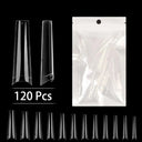 Stiletto Nail Tips Set Professional Long Square Design