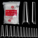 Stiletto Nail Tips Set Professional Long Square Design