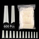 Stiletto Nail Tips Set Professional Long Square Design