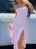 Flattering Midi Dress For Women Beach