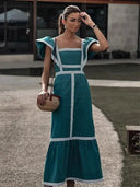 Flattering Dress for Women Office Wear