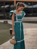 Flattering Dress for Women Office Wear