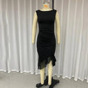 Elegant Summer Maxi Dress Backless Party Wear Fashion