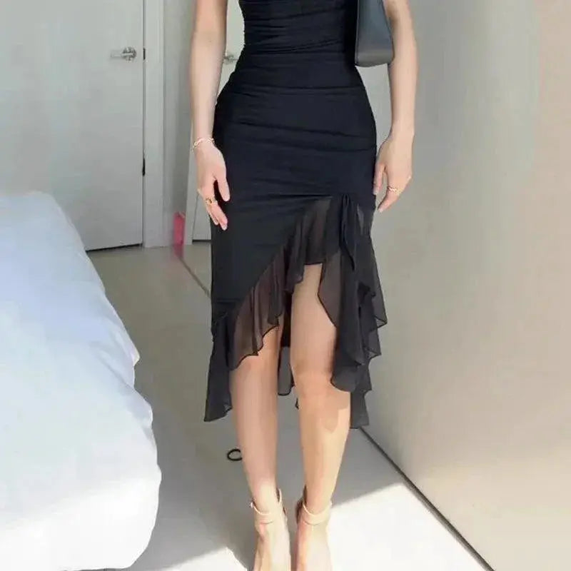 Elegant Summer Maxi Dress Backless Party Wear Fashion