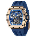 Elegant TSAR BOMBA Men's Waterproof Automatic Skeleton Watch