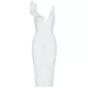 Elegant V-neck Dress Redefining Elegance Chic Split Strap