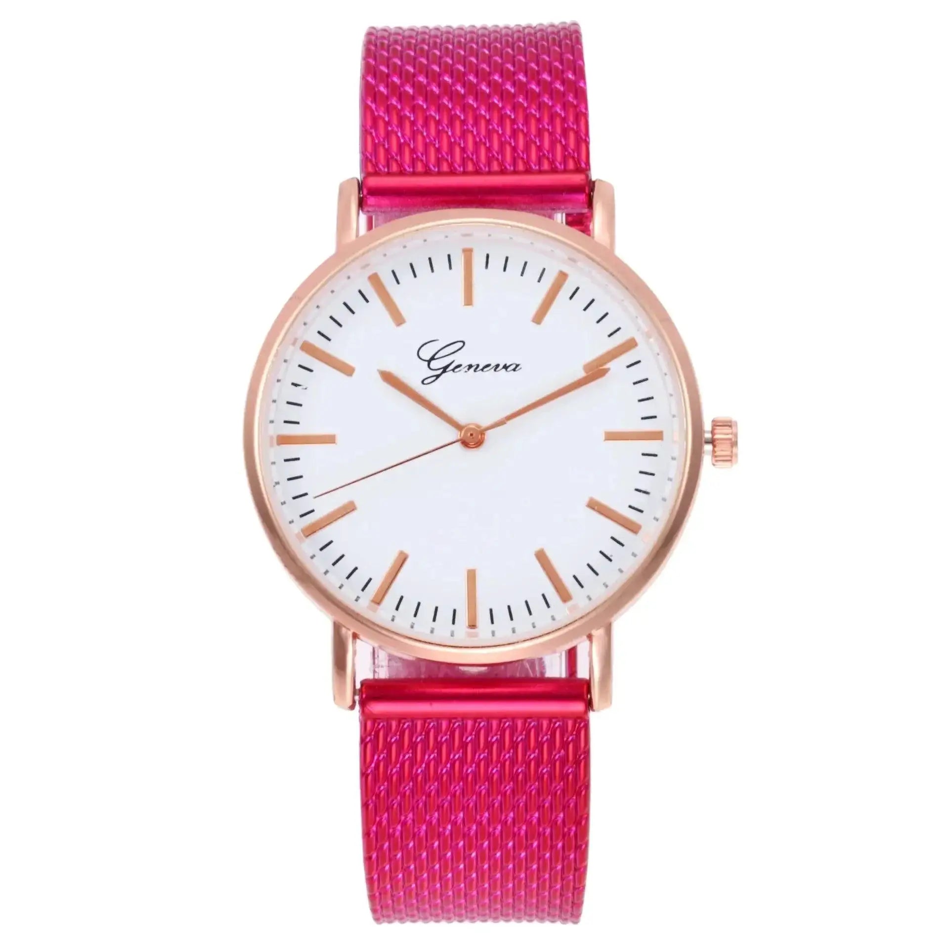 Elegant Womens Fashion Quartz Watch With Silicone Band - OurLum.com