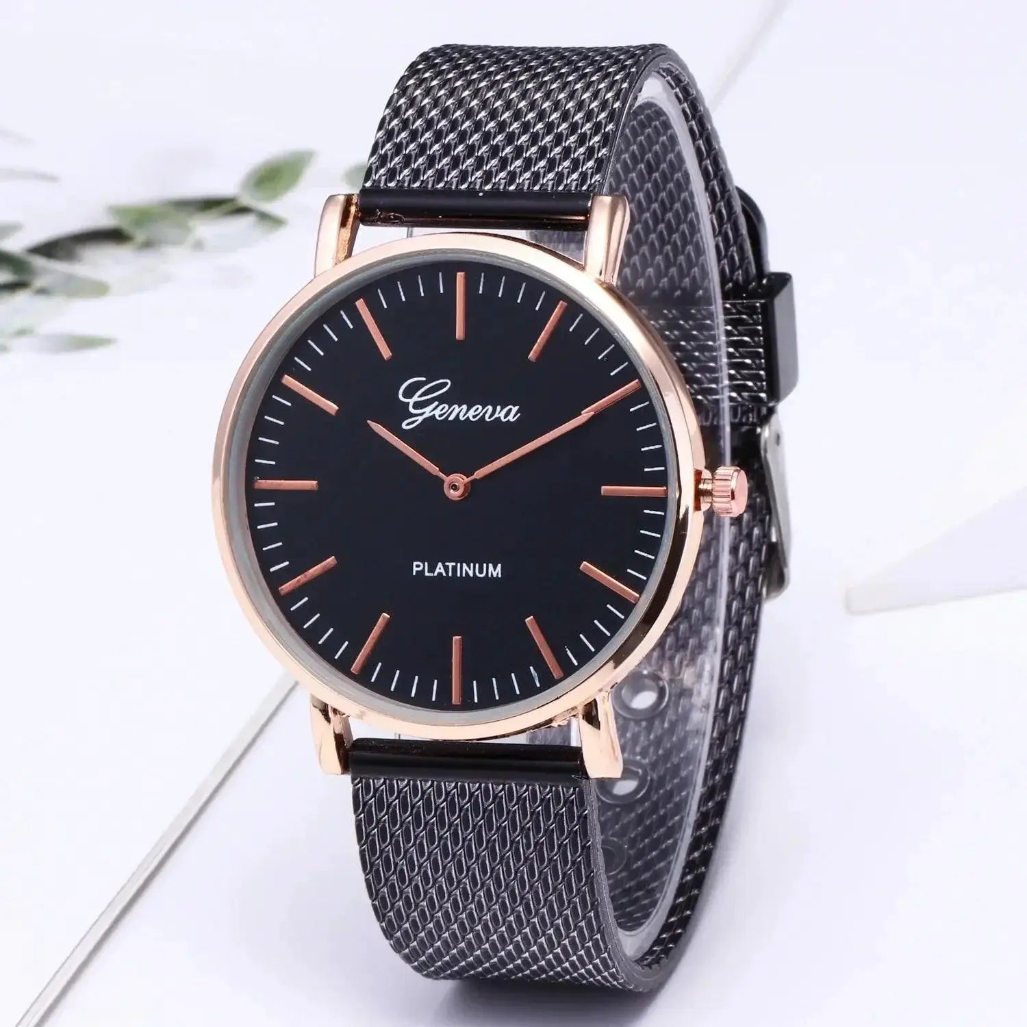 Elegant Womens Fashion Quartz Watch With Silicone Band - OurLum.com