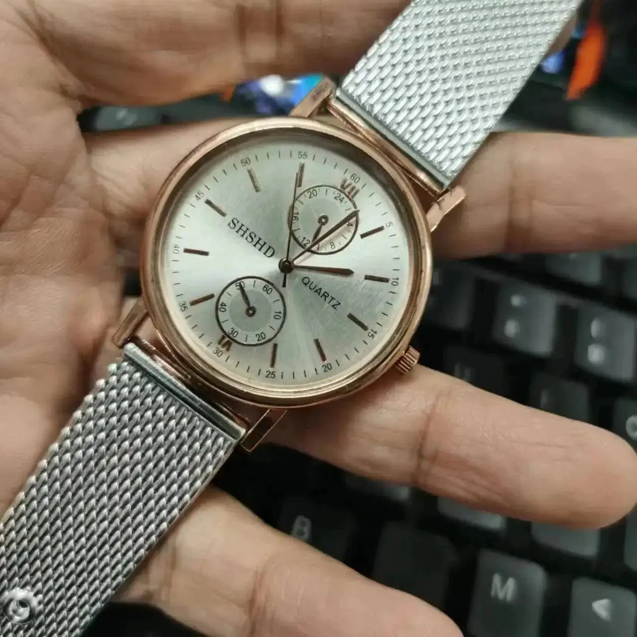 Elegant Womens Fashion Quartz Watch With Silicone Band - OurLum.com