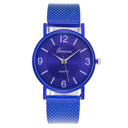 Elegant Women's Fashion Quartz Watch Stylish Silicone Timepiece