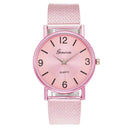 Elegant Women's Fashion Quartz Watch Stylish Silicone Timepiece