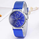 Elegant Women's Fashion Quartz Watch Stylish Silicone Timepiece