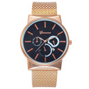 Elegant Women's Fashion Quartz Watch Stylish Silicone Timepiece