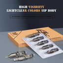 Elevate Tattoo Artistry: Round Liner Cartridge Needles - Pack of 10