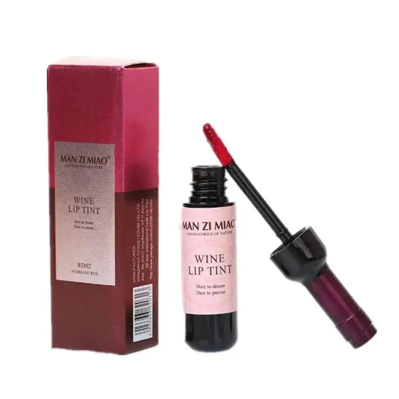 Wine Red Lip Tint Pink Lip Gloss Duo For Bold Subtle Looks