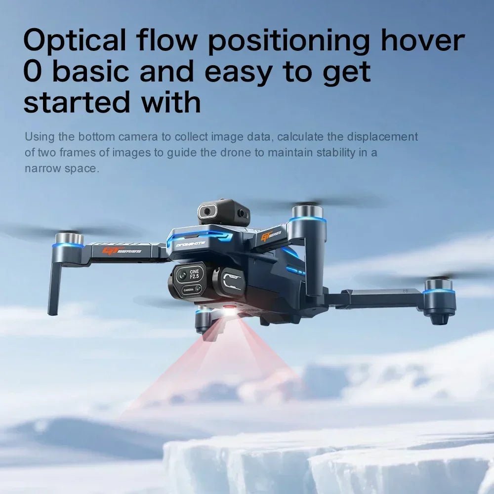 ELIGIPORT GT8 4K Camera Drone With Screen - Foldable Brushless Quadcopter Stable