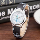 Elsa Princess Wristwatch: Cute Frozen Cartoon Watch for Girls