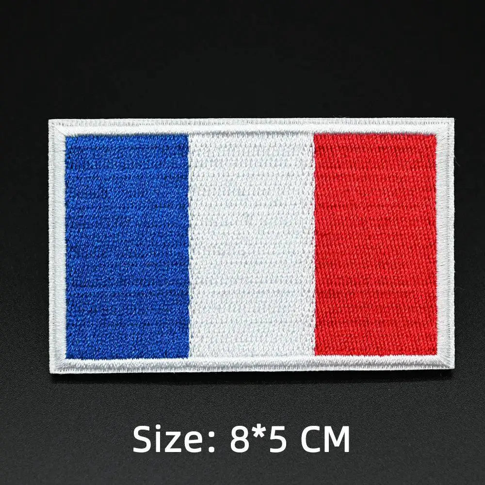 Embroidered Flag Patches For Custom Military Backpack Gear