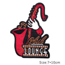 Embroidered Music Rock Patches for Clothing Punk Style