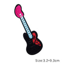 Embroidered Music Rock Patches for Clothing Punk Style