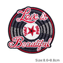 Embroidered Music Rock Patches for Clothing Punk Style